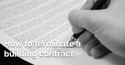 how-to-terminate-a-building-contract